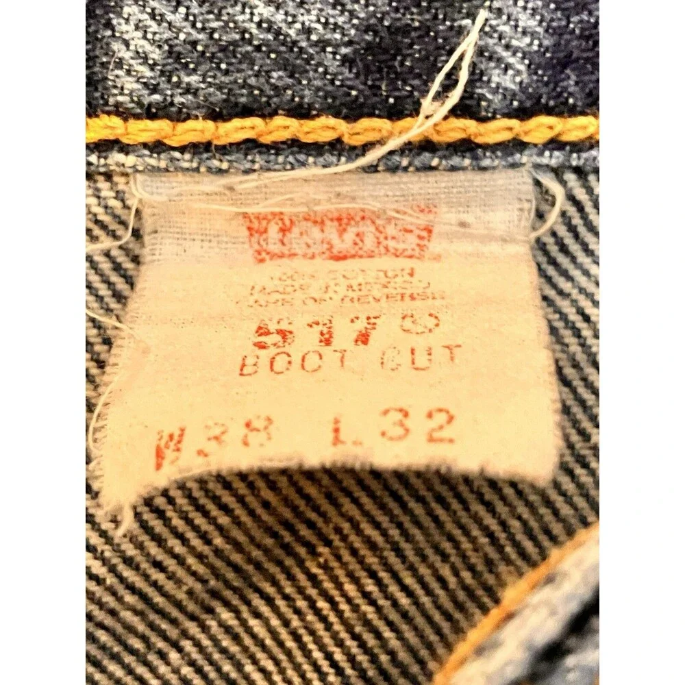 Vintage 517 Levi’s Jeans Men’s Size 38x32 Bootcut Nice Condition See Photos